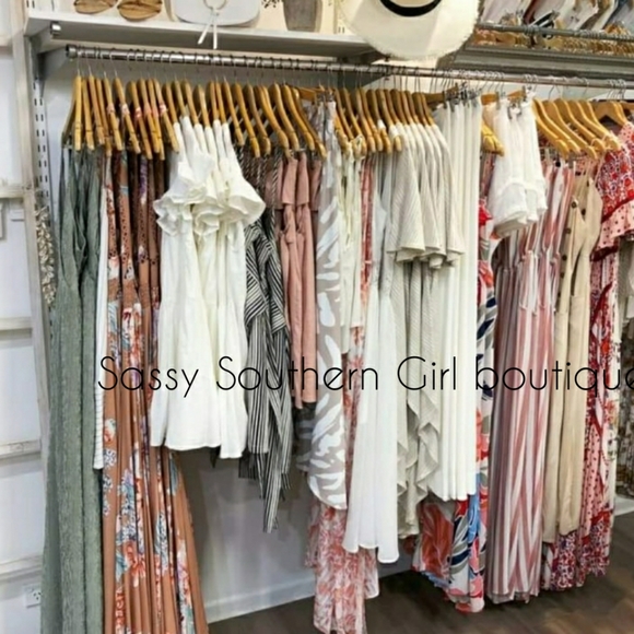 ⭐🆕 Boho white peasant maxi dress - Picture 10 of 10